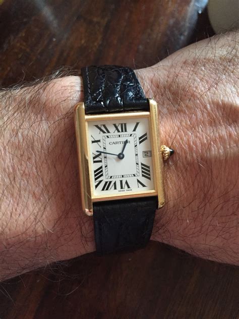 vintage cartier watch canada|vintage cartier watches for men.